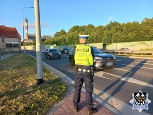 inne ujecie policjanta w trakcie służby