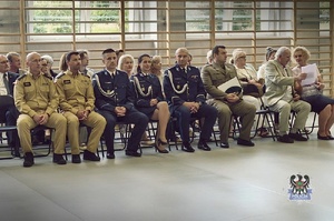 Na zdjęciu uczestnicy inauguracji roku szkolnego.