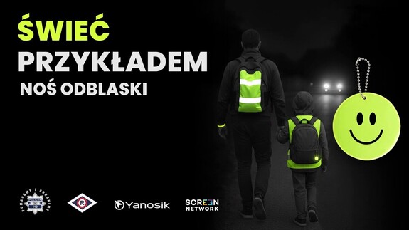 plakat promujący akcje