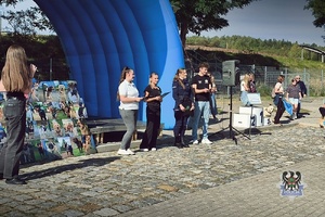 Na zdjęciu organizatorzy pikniku.