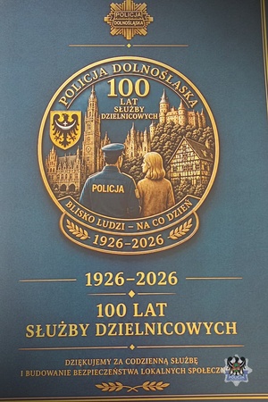 Odznaka 100-lecie dzielnicowych.