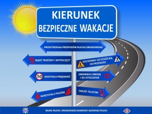 Bezpieczne wakacje na drodze