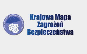 Napis Krajowa mapa Zagrożeń
